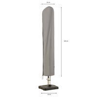 SCHUTZHÜLLE  - Grau, Basics, Kunststoff (35/165cm)