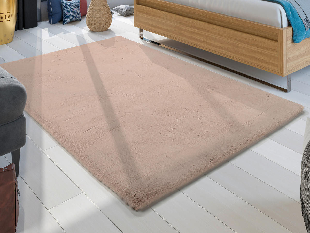 HOCHFLORTEPPICH 140/200 cm Nuvola - Exklusiv Taupe  - Taupe, Basics, Textil (140/200cm) - Novel