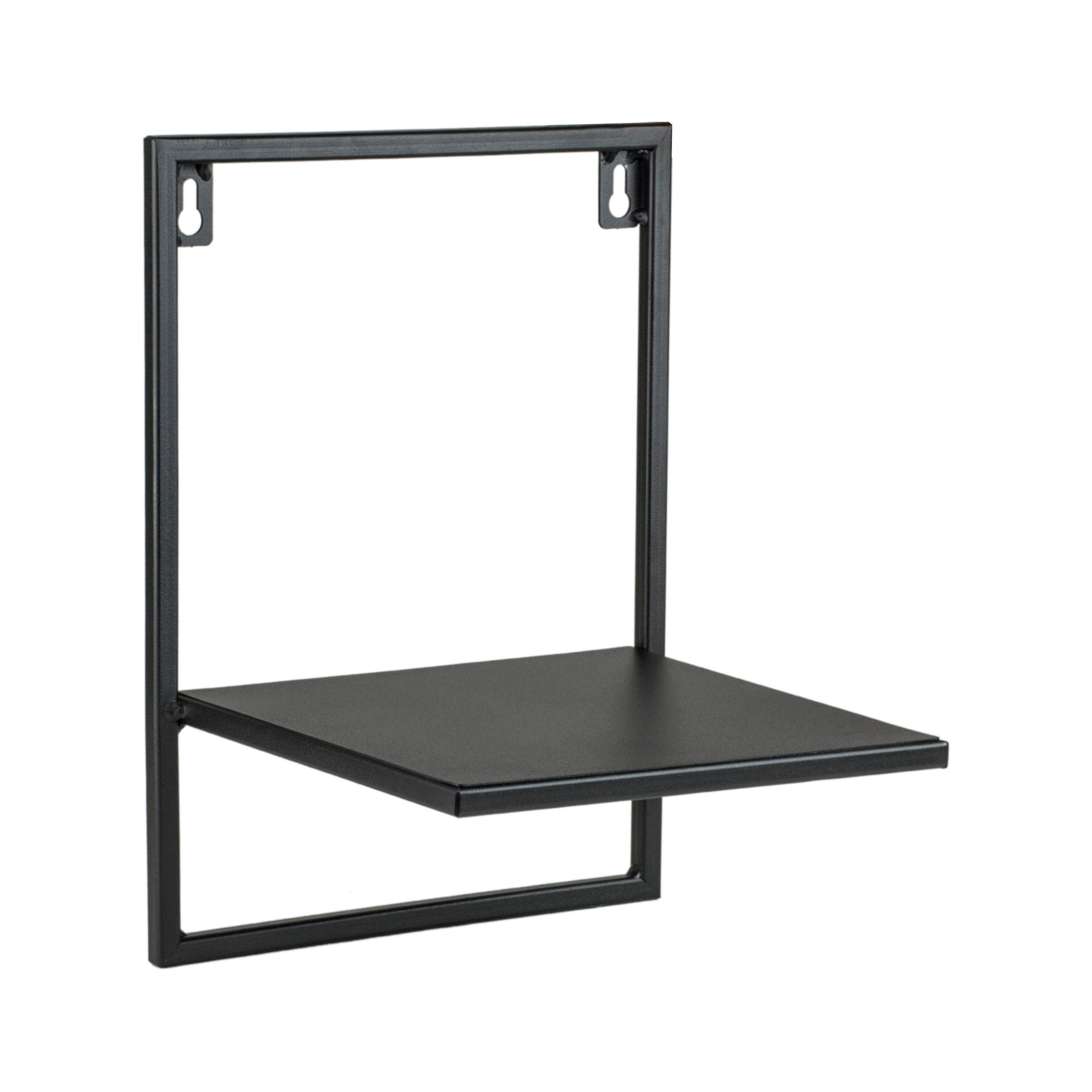 WANDREGAL  - Schwarz, Design, Metall (22/20/30cm)