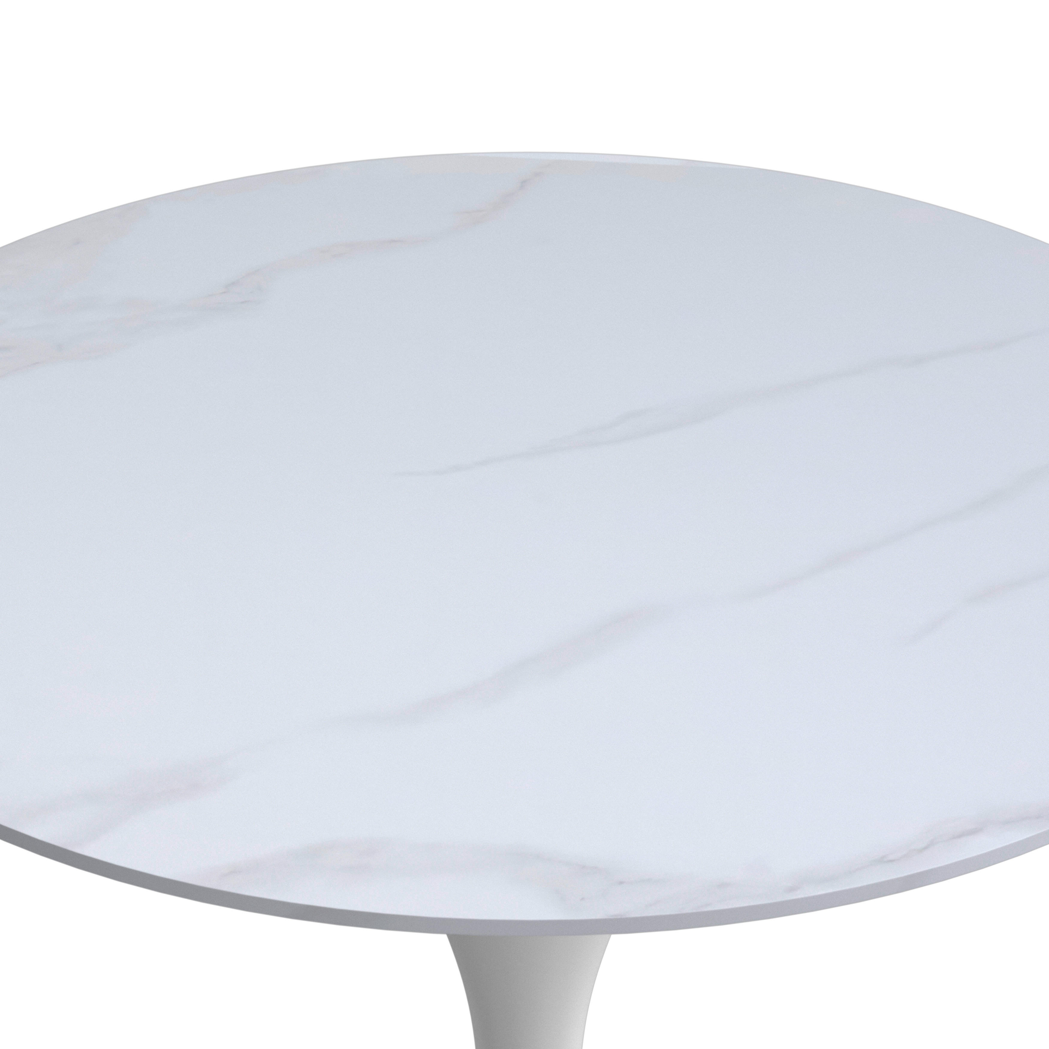 BARSKI STOL  bijela  metal, keramika      - bijela, Moderno, metal/keramika (70/70/106cm) - Ambia Garden
