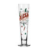 BIERGLAS 385 ml  - Rot/Schwarz, LIFESTYLE, Glas (7,5/7,5/24,9cm) - Ritzenhoff
