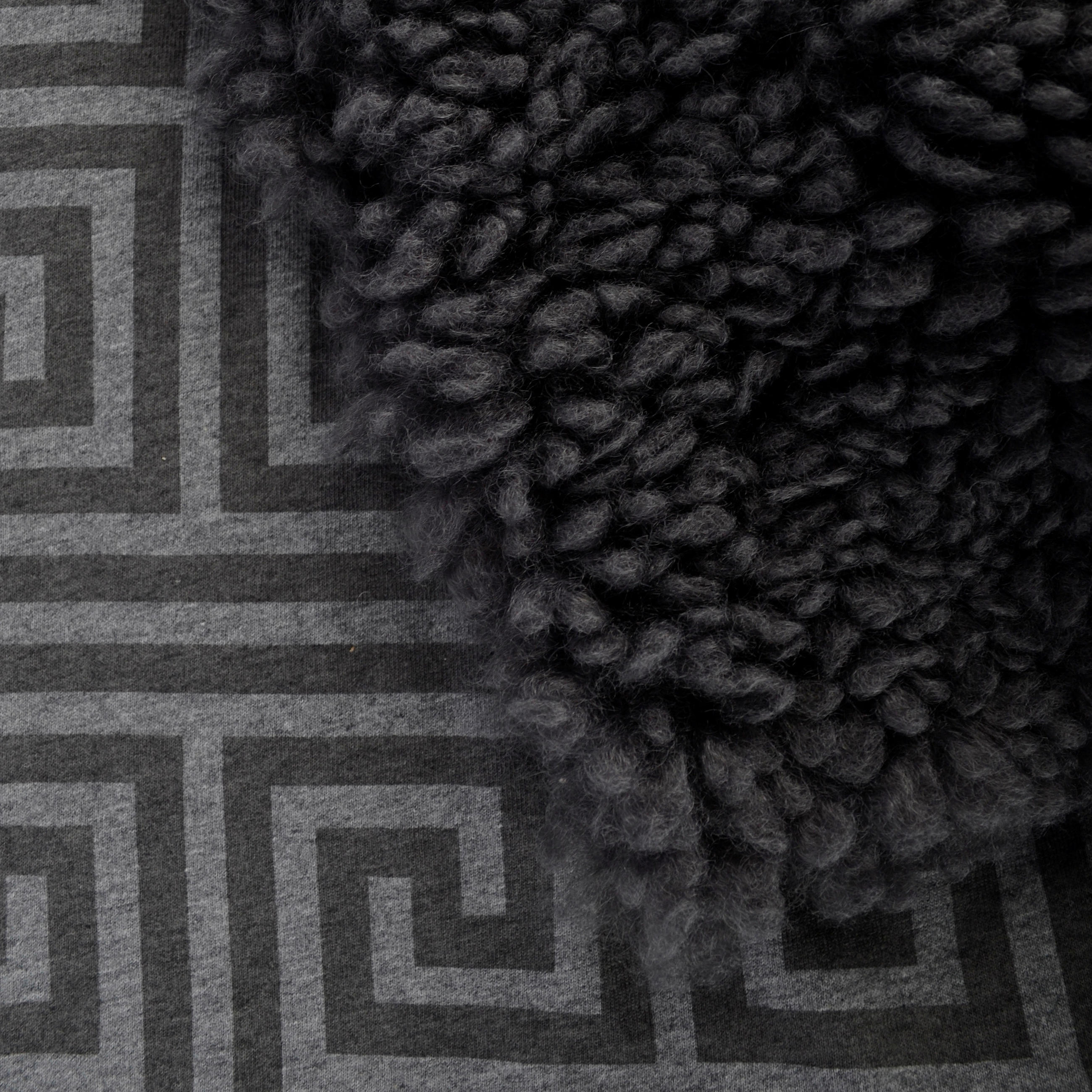 DECKE Reborn Lamb Legacy 140/190 cm  - Dunkelgrau/Grau, Basics, Textil (140/190cm) - Zoeppritz