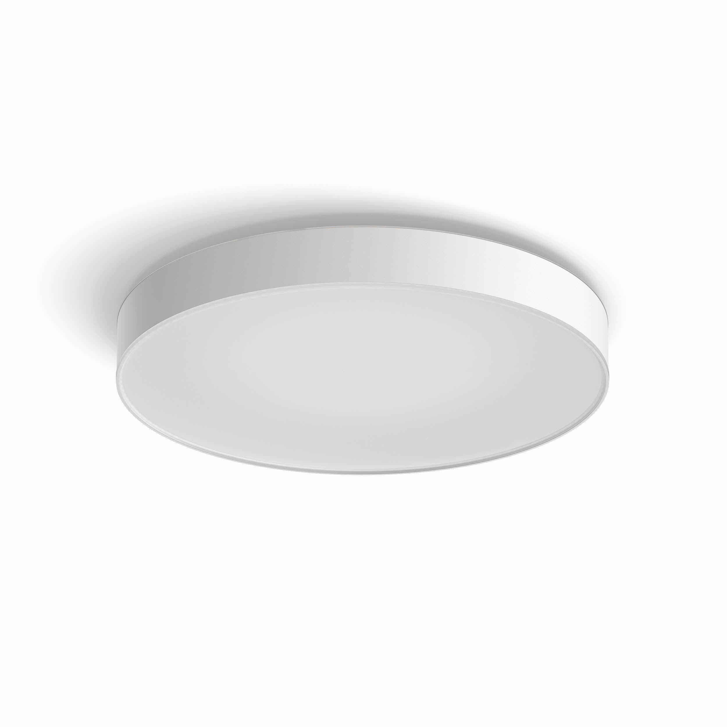 LED-DECKENLEUCHTE White Ambiance Enrave XL  - Weiß, Design, Metall (55,1/8,4cm) - Philips HUE