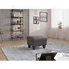 HOCKER in Textil Braun  - Wengefarben/Braun, KONVENTIONELL, Holz/Textil (58/48/58cm) - Sit & More