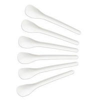 EIERLÖFFEL  - Weiß, Basics, Kunststoff (14cm) - Homeware Profession.