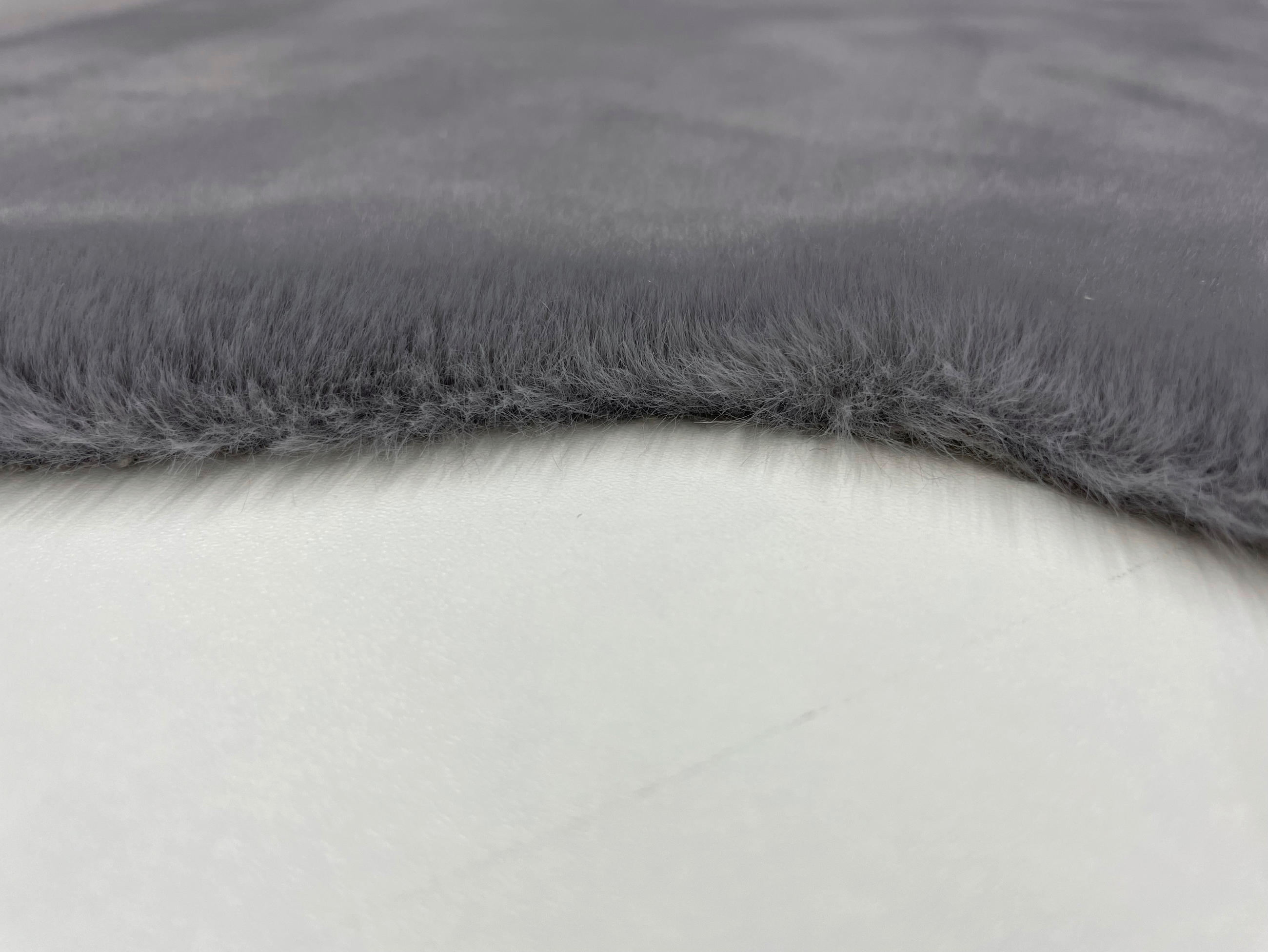 KUNSTFELL 40/60 cm Grau  - Grau, Basics, Textil (40/60cm) - Novel