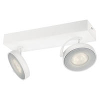 LED-DECKENLEUCHTE 25.5/9/9.3 cm   - Weiß, Design, Metall (25.5/9/9.3cm)