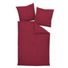 BETTWÄSCHE Giacomo Makosatin 135/200 cm  - Bordeaux, Basics, Textil (135/200cm) - Janine