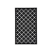 DÖRRMATTA - svart, Basics, plast (75/45/1.5cm)