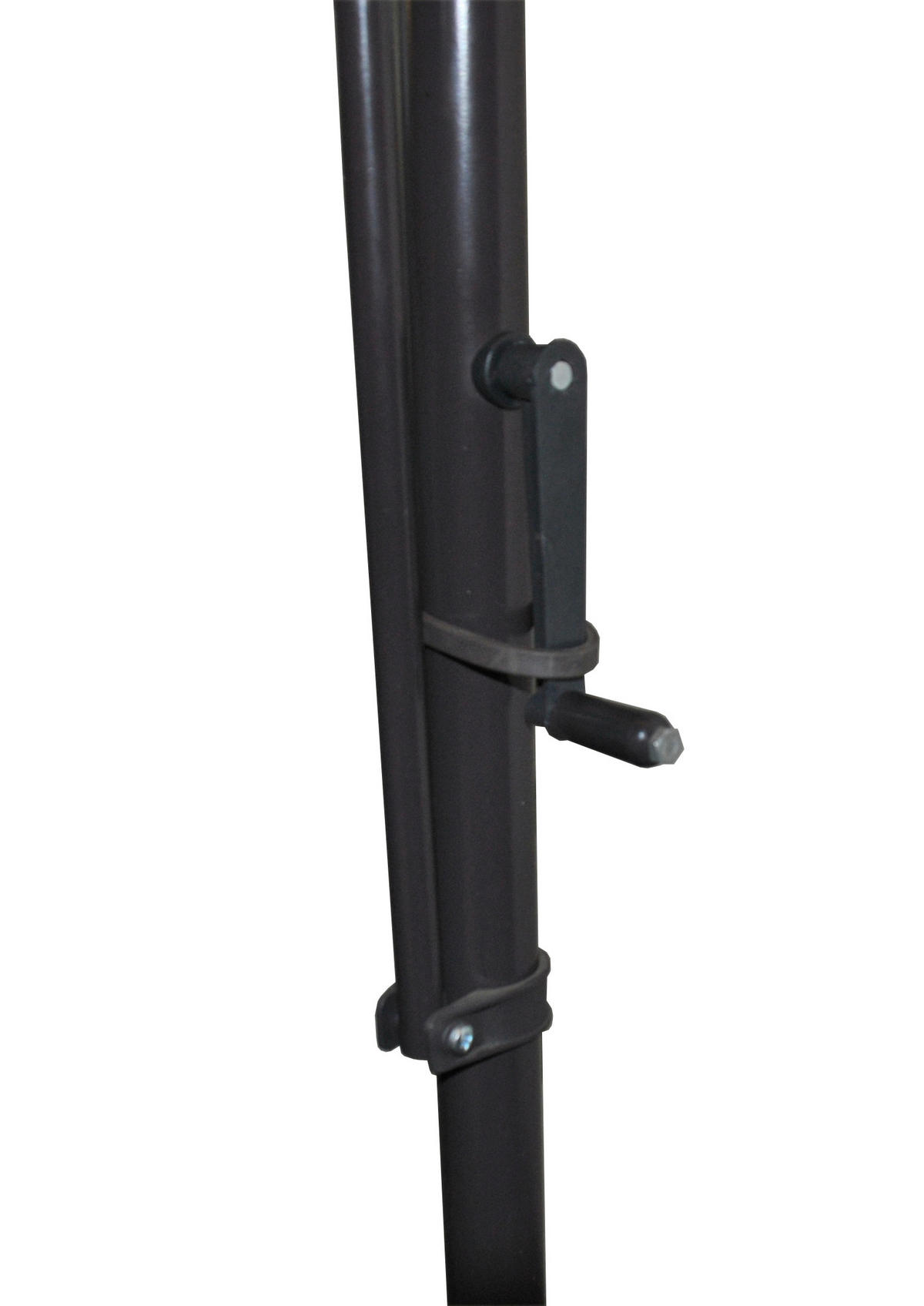 KLEMMMARKISE - Braun/Orange, Basics, Textil/Metall (350/225-275/150cm) - Boxxx