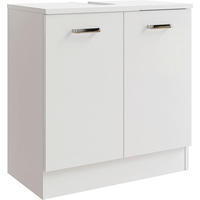 WASCHBECKENUNTERSCHRANK 60,2/62,4/33 cm  - Chromfarben/Weiß, Basics, Holzwerkstoff/Metall (60,2/62,4/33cm) - Pelipal