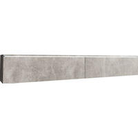 NÍZKÁ KOMODA, šedá, 180/30/33 cm - šedá, Lifestyle, kompozitní dřevo/plast (180/30/33cm) - P & B