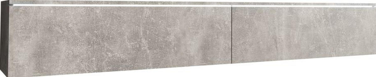 NÍZKÁ KOMODA, šedá, 180/30/33 cm - šedá, Lifestyle, kompozitní dřevo/plast (180/30/33cm) - P & B