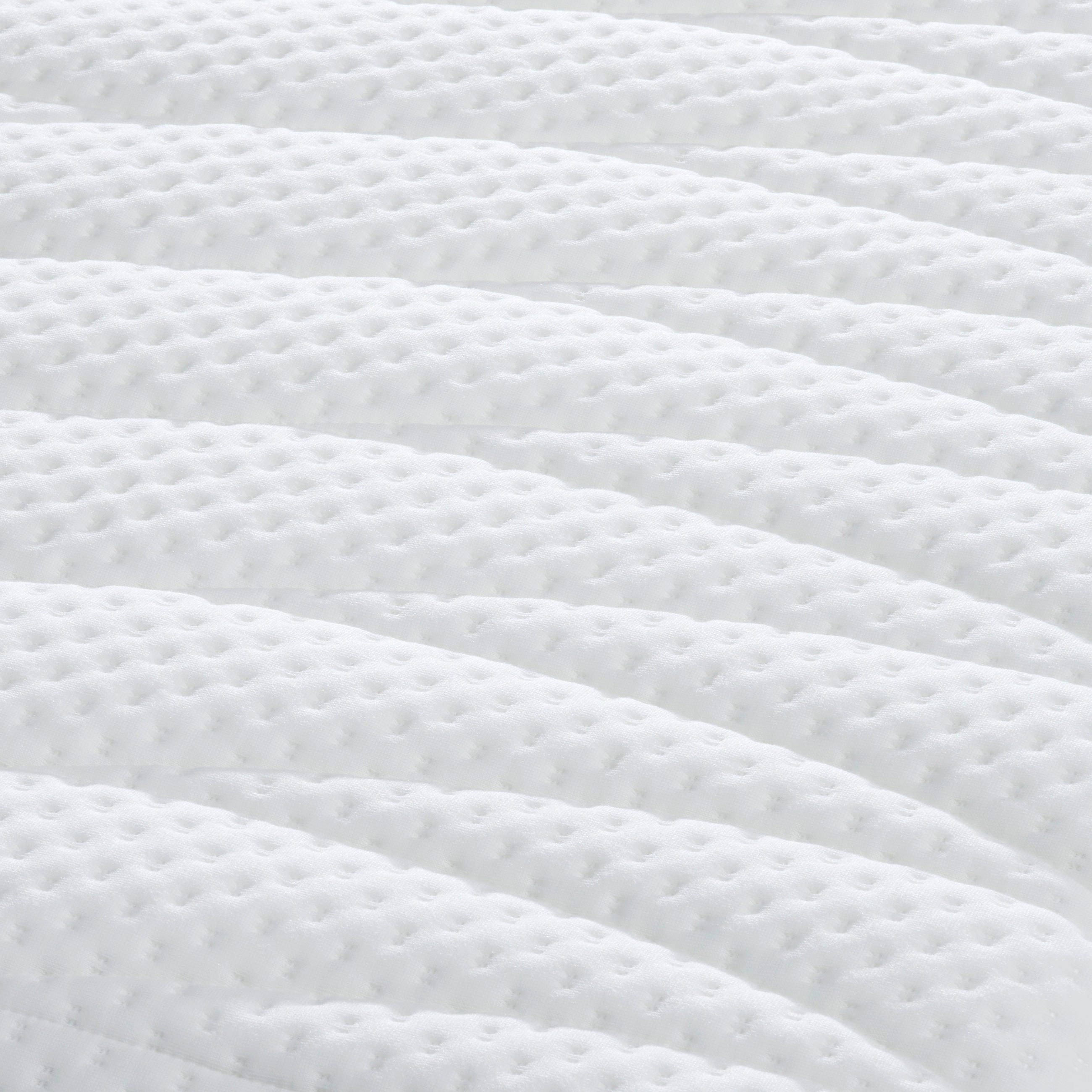 TOPPER LG VISCO 180/200 cm Höhe ca. 8 cm  - Weiss, Basics, Textil (180/200cm) - Livetastic