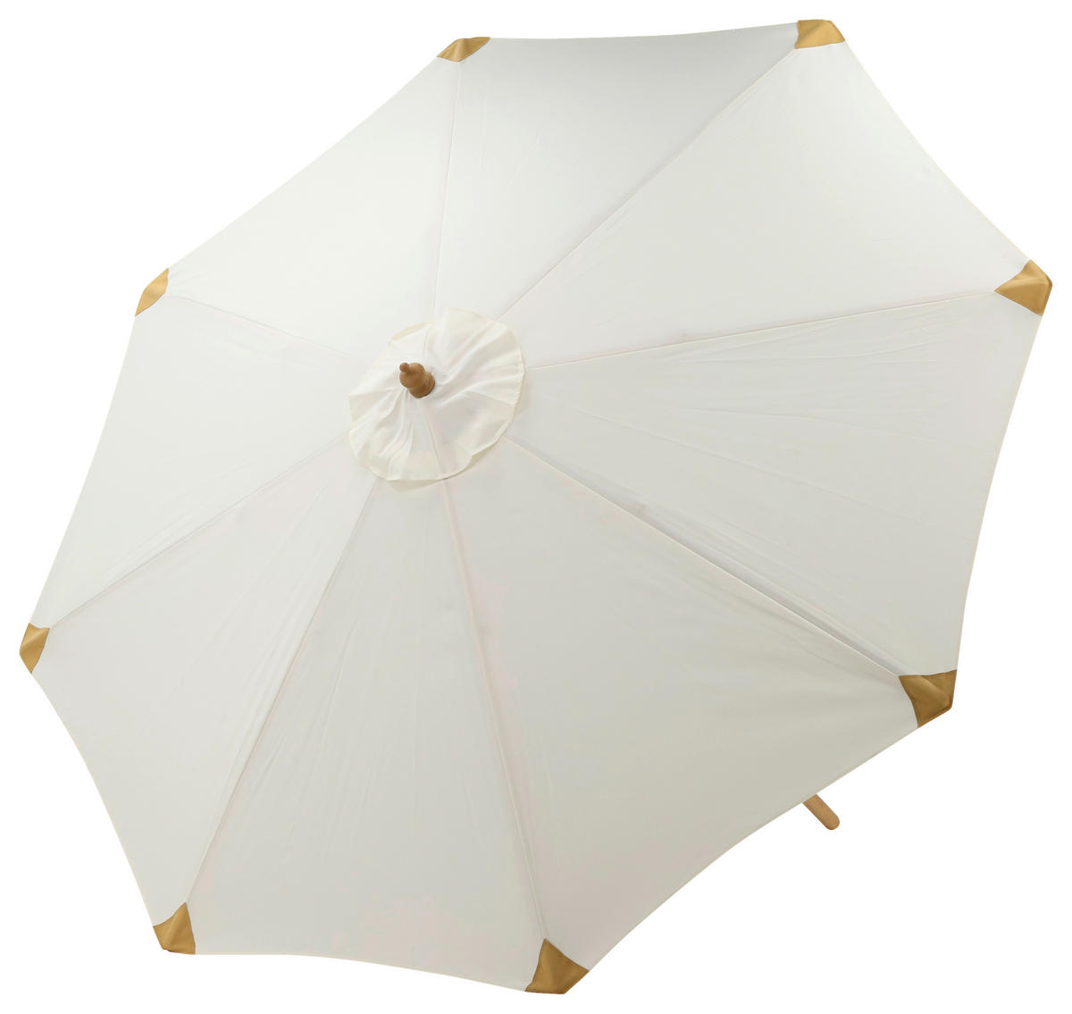 SONNENSCHIRM 270 cm  - Weiß, KONVENTIONELL (270/250cm) - Gardenson