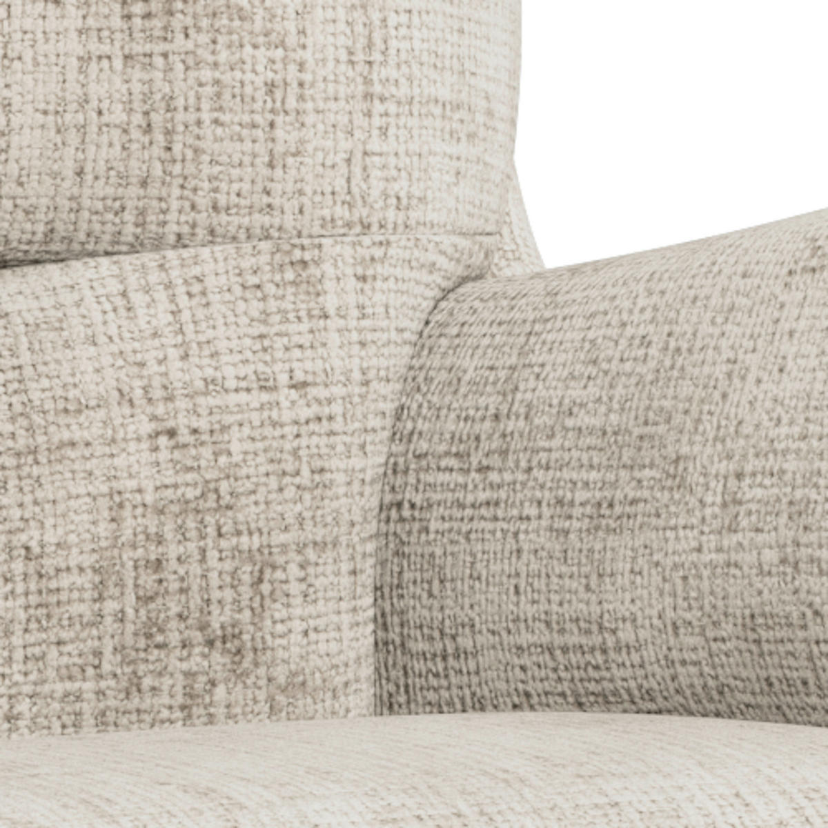 RELAXSESSELSET in Metall, Textil Schwarz, Beige  - Beige/Schwarz, MODERN, Textil/Metall (73/95,5/91cm) - Livetastic