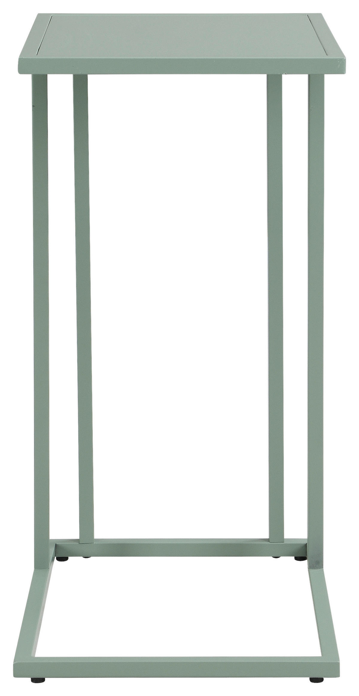 BEISTELLTISCH 30/40/60 cm Grün rechteckig  - Grün, Design, Holzwerkstoff/Metall (30/40/60cm) - home24
