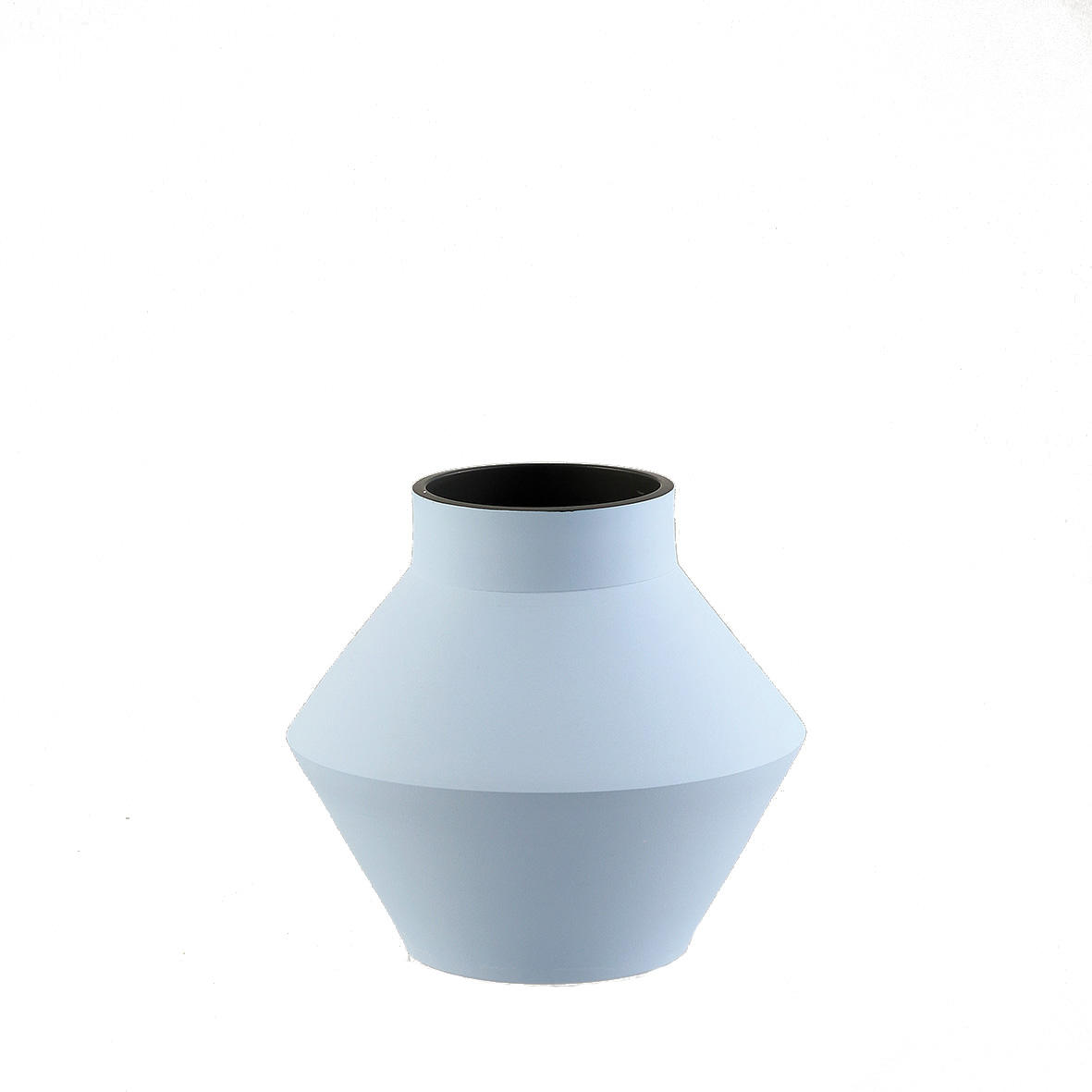 VASE 24 cm  - Hellblau, Basics, Keramik (24cm)