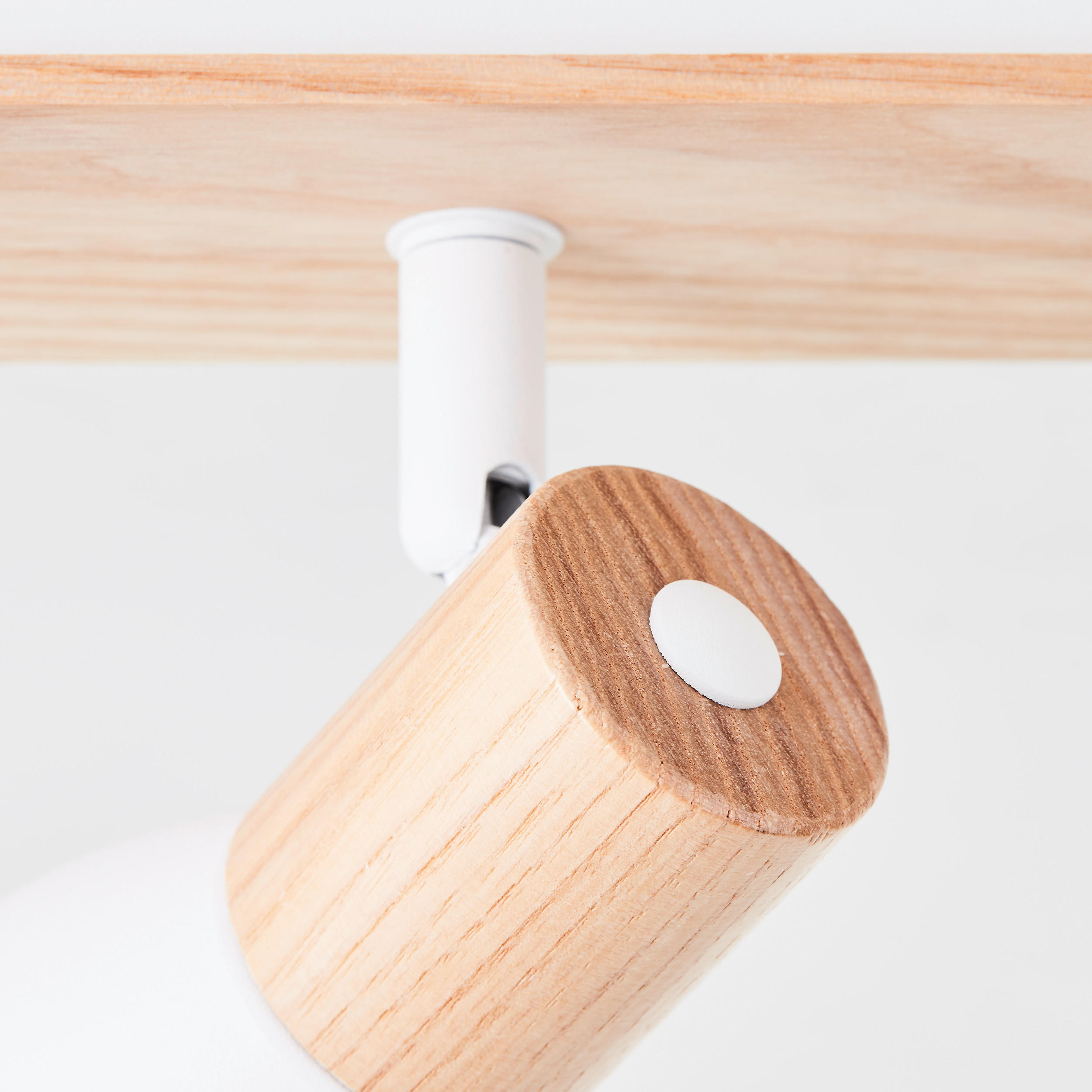 STRAHLER Daintree 42/7 cm   - Naturfarben/Weiß, Basics, Holz/Metall (42/7cm) - Brilliant