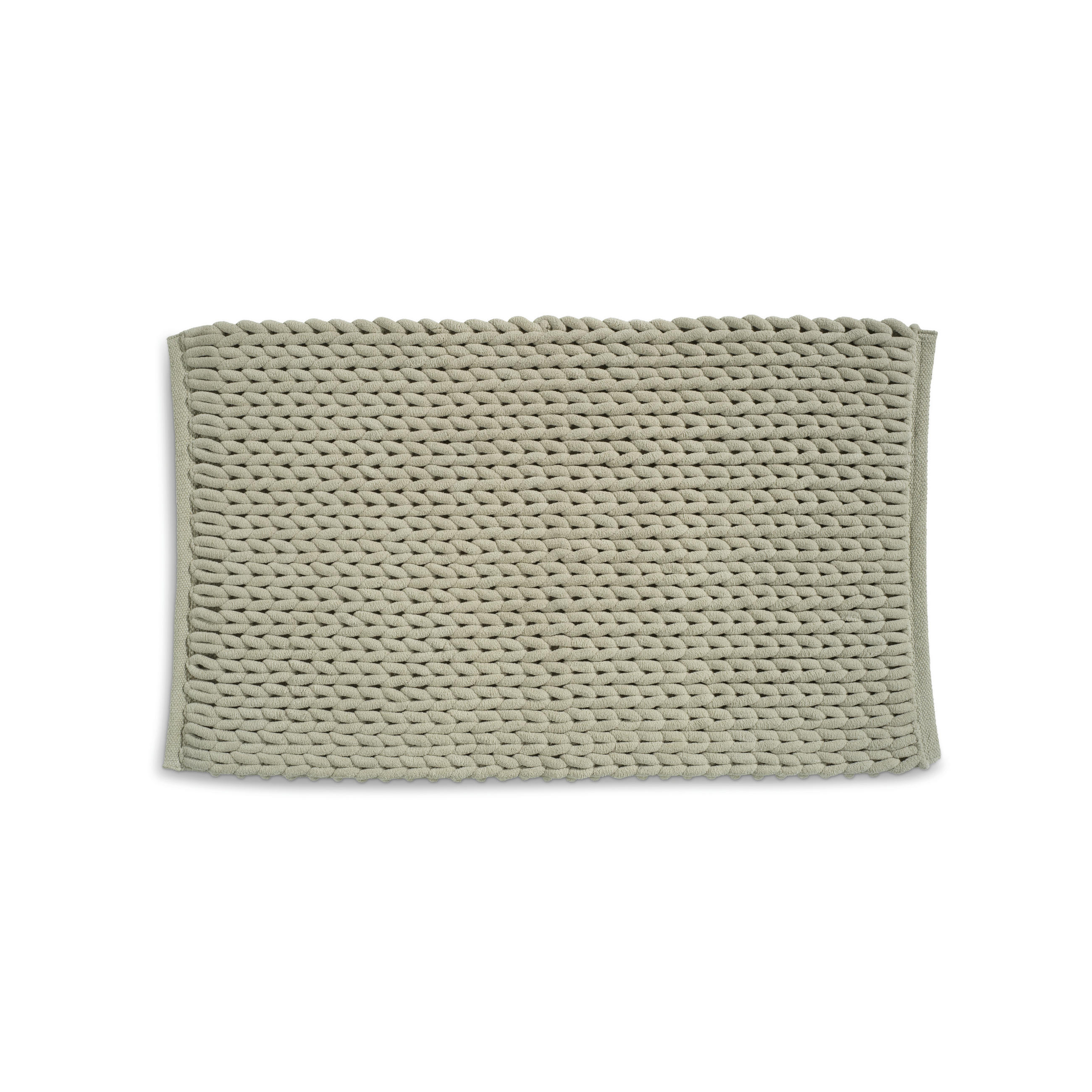 BADEMATTE Taupe 80/50 cm  - Taupe, KONVENTIONELL, Textil (80/50cm) - Kela