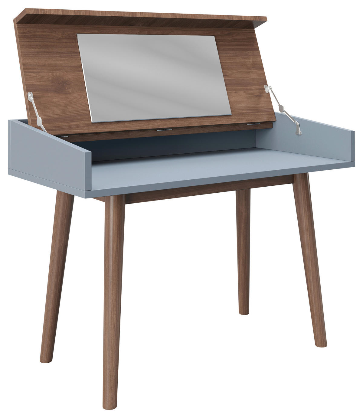 SCHMINKTISCH Nussbaumfarben  - Nussbaumfarben, KONVENTIONELL, Holzwerkstoff (100/75/50cm) - Playboy