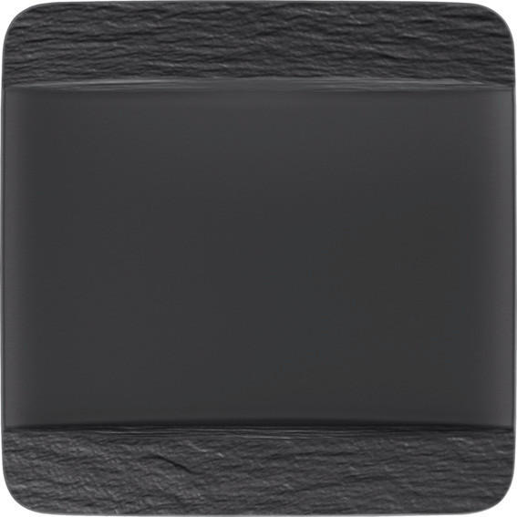 SPEISETELLER Manufacture Rock 28/28 cm  - Schwarz, Design, Keramik (28/28cm) - Villeroy & Boch