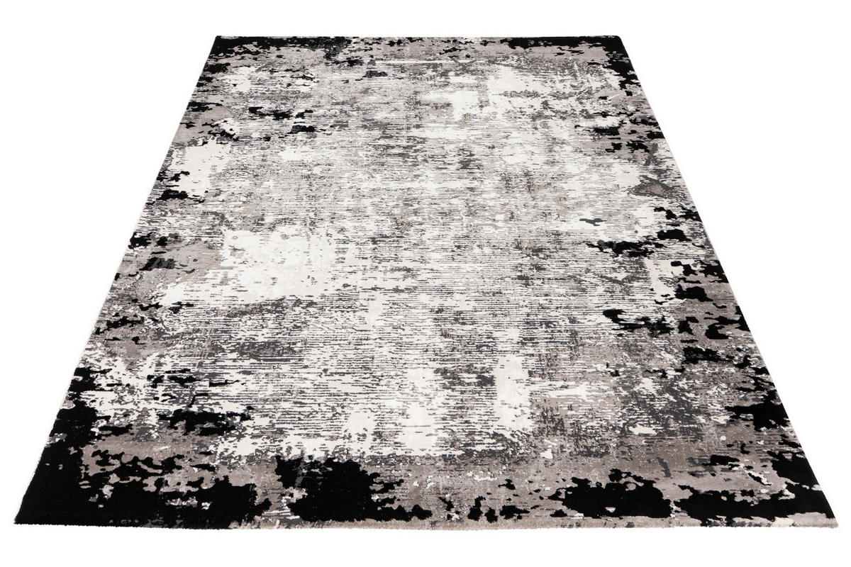 COVOR ȚESUT My Opal  - alb/negru, Design, textil (200/290cm)