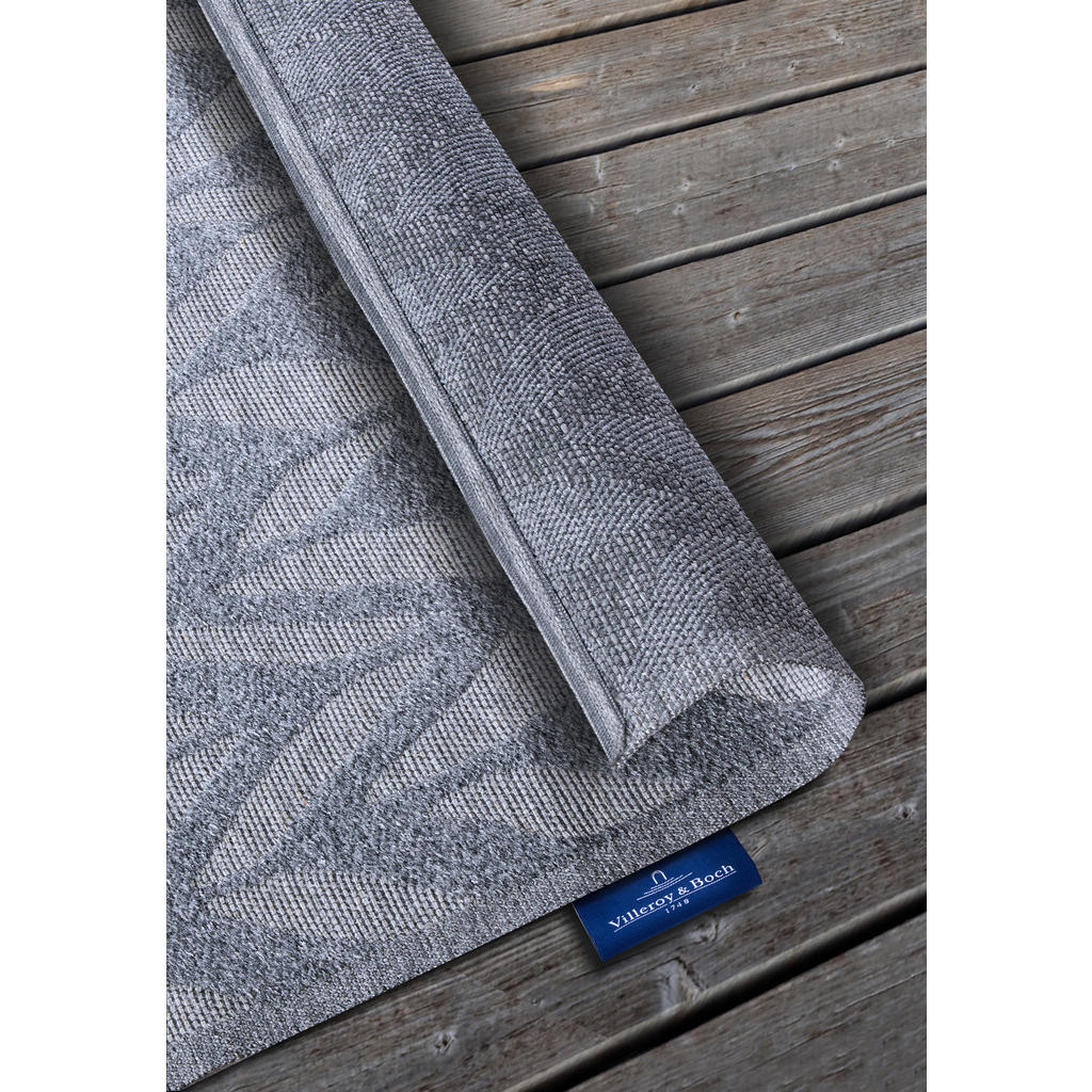 Thumbnail - Villeroy & Boch Outdoorteppich Kollektion 1883, Grau, Textil, geometrisch, rechteckig, 200x290 cm, Oeko-Tex® Standard 10...