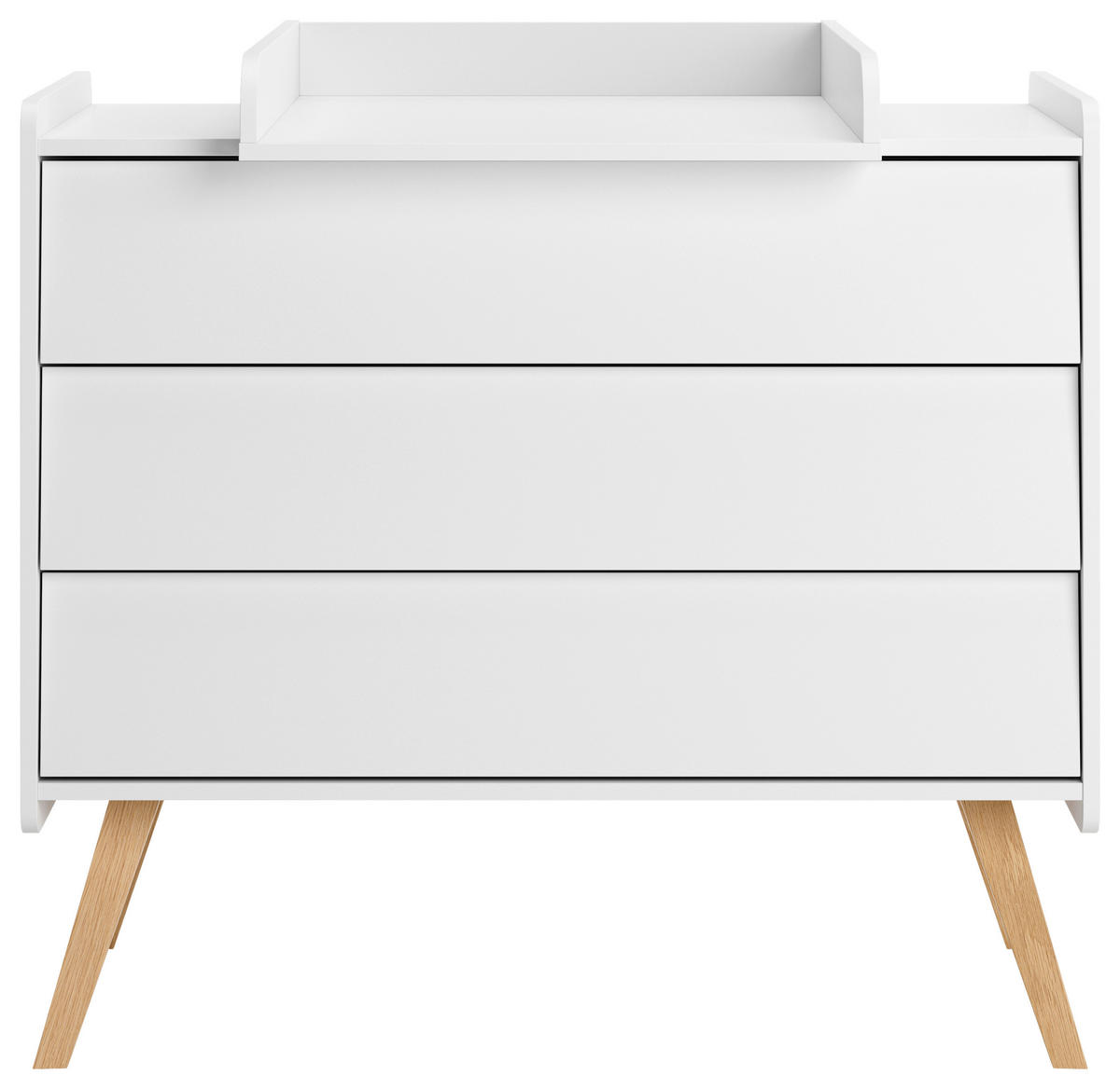 KOMMODE  in 99,8/89,7/58,4 cm  - Eichefarben/Weiß, MODERN, Holz/Holzwerkstoff (99,8/89,7/58,4cm) - MID.YOU