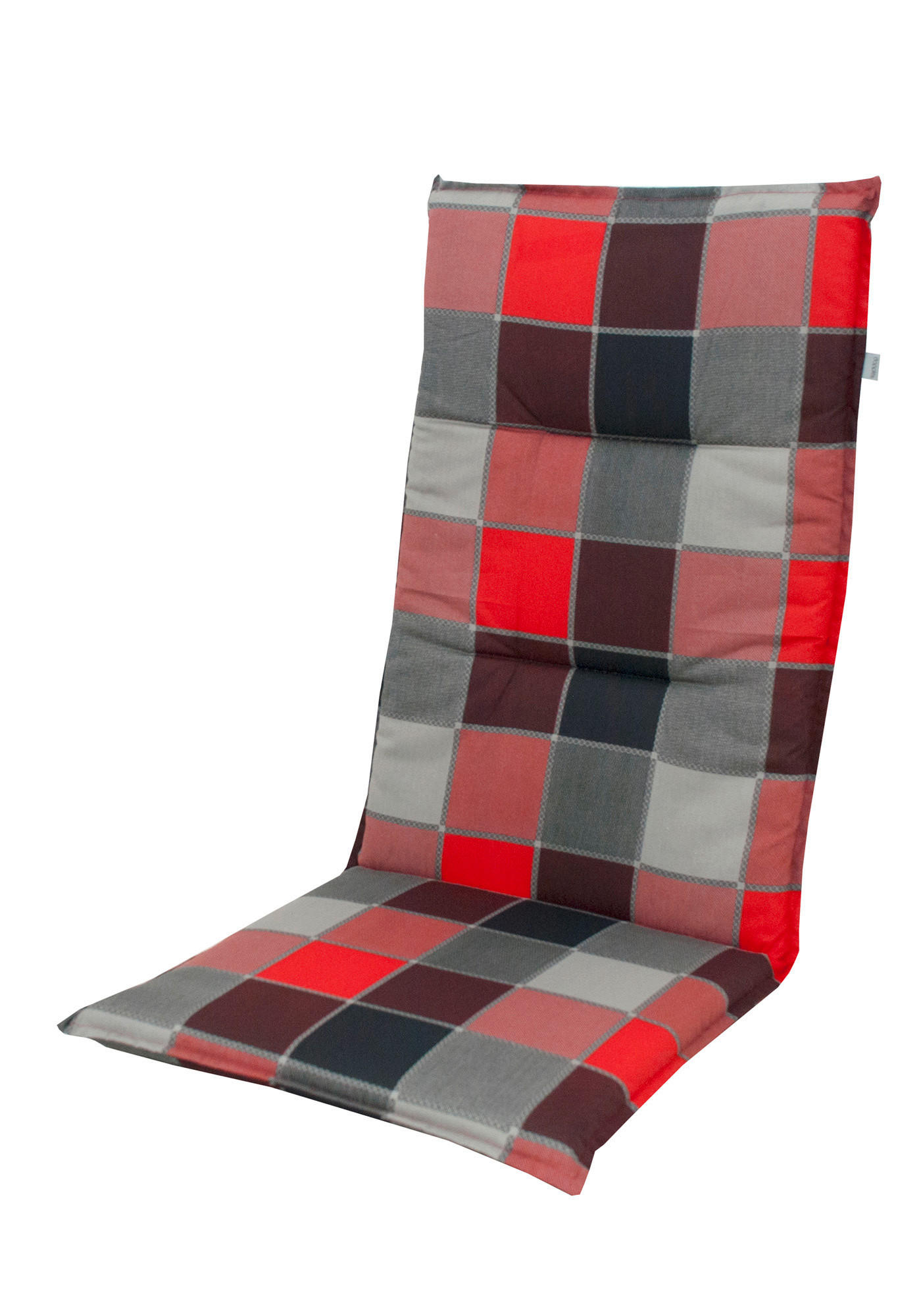 PODLOŽKA NA ŽIDLI, 48/118/5 cm - šedá/antracitová, Basics, textil (48/118/5cm) - Doppler