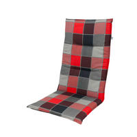 PODLOŽKA NA ŽIDLI, 48/118/5 cm - šedá/antracitová, Basics, textil (48/118/5cm) - Doppler