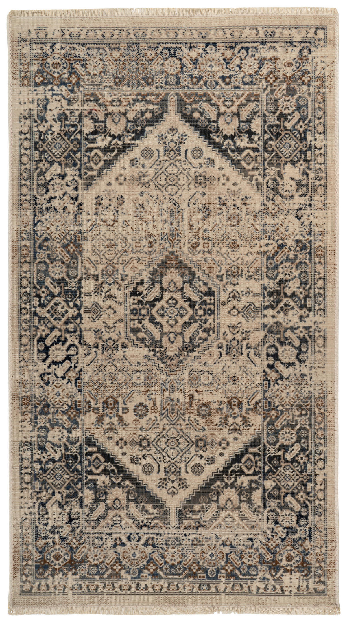 ORIENTTEPPICH 160/230 cm CHARU Blau  - Blau, KONVENTIONELL, Textil (160/230cm)