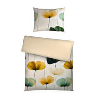 BETTWÄSCHE Satin 140/200 cm  - Hellgrün, Basics, Textil (140/200cm) - Essenza