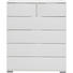 KOMMODE 82/102/42 cm - Chromfarben/Alufarben, Design, Glas/Holzwerkstoff (82/102/42cm) - Carryhome KOMMODE 82/102/42 cm - Chromfarben/Alufarben, Design, Glas/Holzwerkstoff (82/102/42cm) - Carryhome