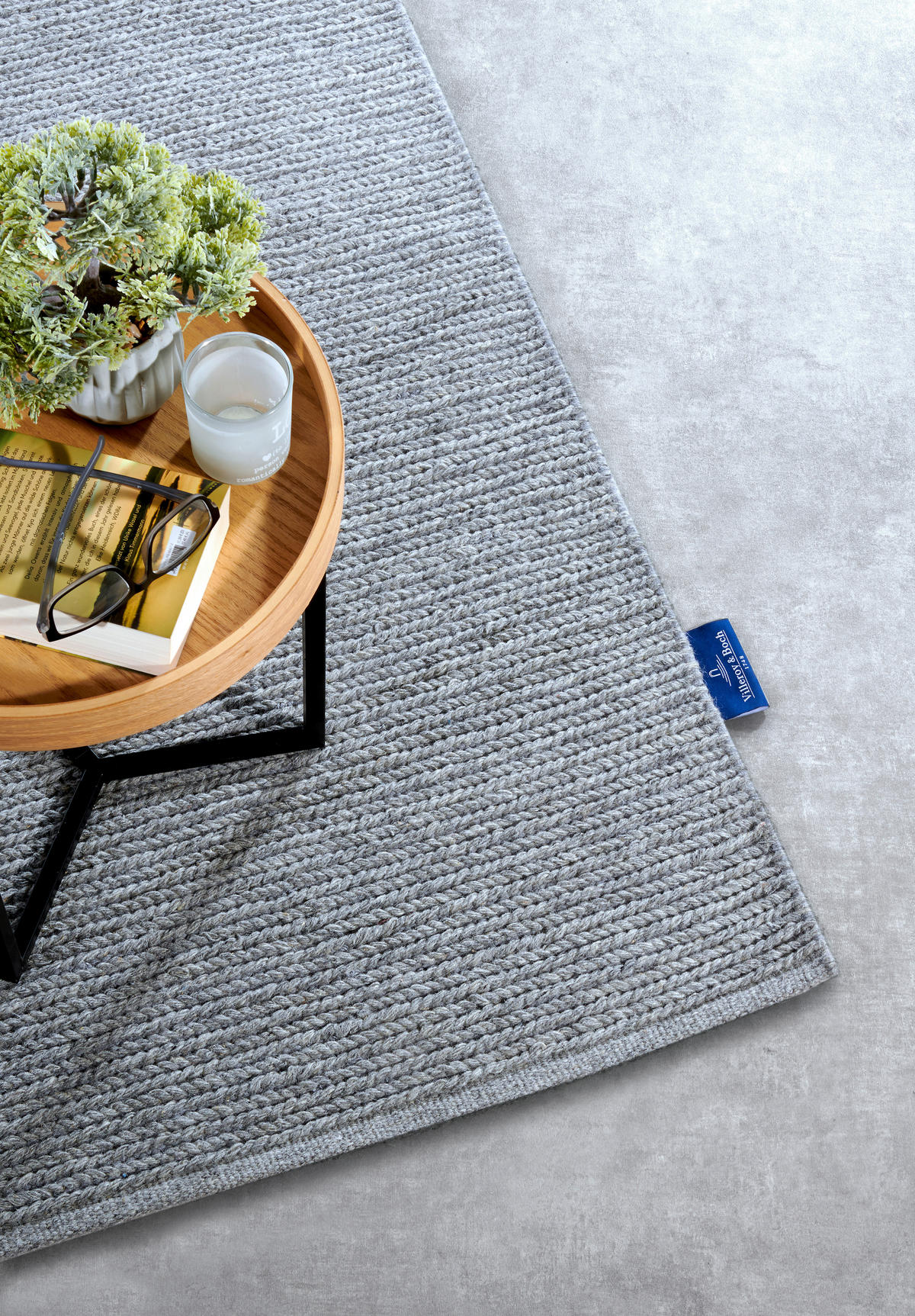 LÄUFER 80/200 cm Kollektion 1748  - Hellgrau, Basics, Textil (80/200cm) - Villeroy & Boch