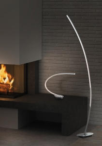 STOJEČA LED SVETILKA SOLO   /1100 lm/3000 K// - barve aluminija, Basics, kovina (15/158/35cm)