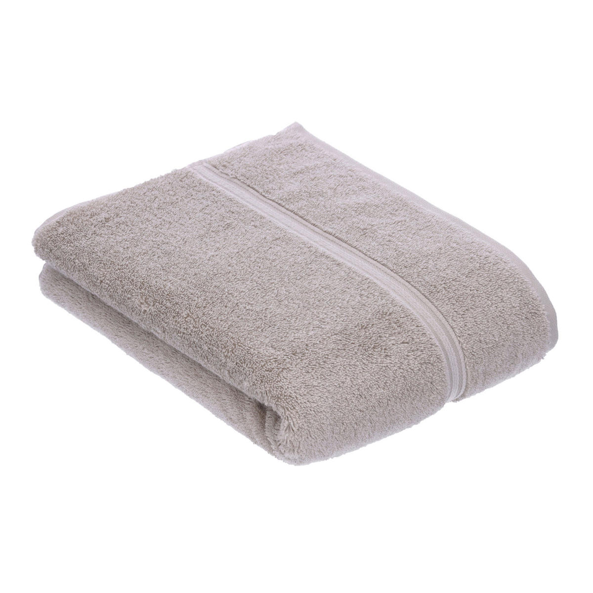DUSCHTUCH Belief NOS Vossen Wäsche 140/67 cm  - Grau, Basics, Textil (140/67cm) - Vossen