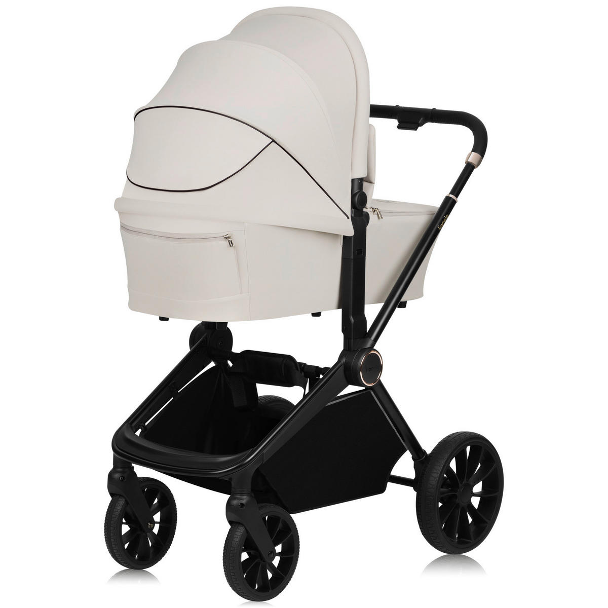 KINDERWAGENSET  Mika Plus 2in1  Beige Sand  - Beige, Basics (93/62/110cm) - Lionelo