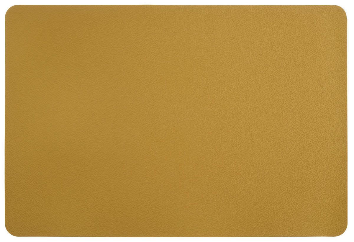 TISCHSET Kunststoff Currygelb 30/45 cm  - Currygelb, Basics, Kunststoff (30/45cm) - Esposa