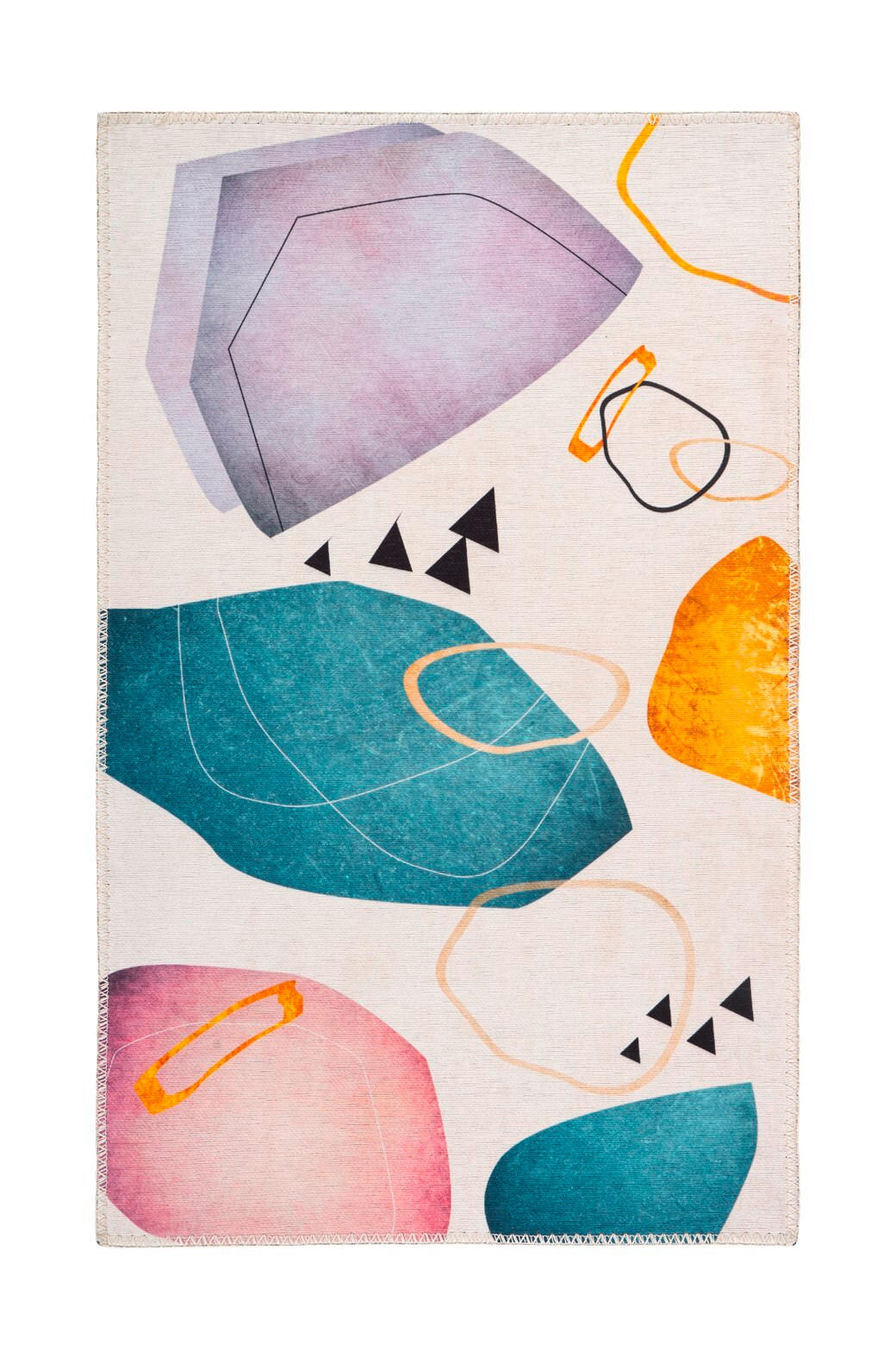 FLACHWEBETEPPICH 160/230 cm Picassa 200 Multi Multicolor - Multicolor, KONVENTIONELL, Textil (160/230cm)