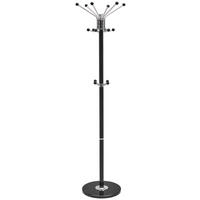 KLEIDERSTÄNDER in Schwarz 37/172/37 cm   - Schwarz, Basics, Kunststoff/Stein (37/172/37cm) - Carryhome