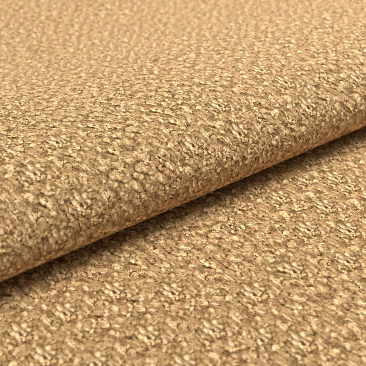 CHESTERFIELD-SESSEL Chenille Goldfarben  - Goldfarben/Schwarz, MODERN, Textil/Metall (100/94/95cm) - Pure Home Lifestyle