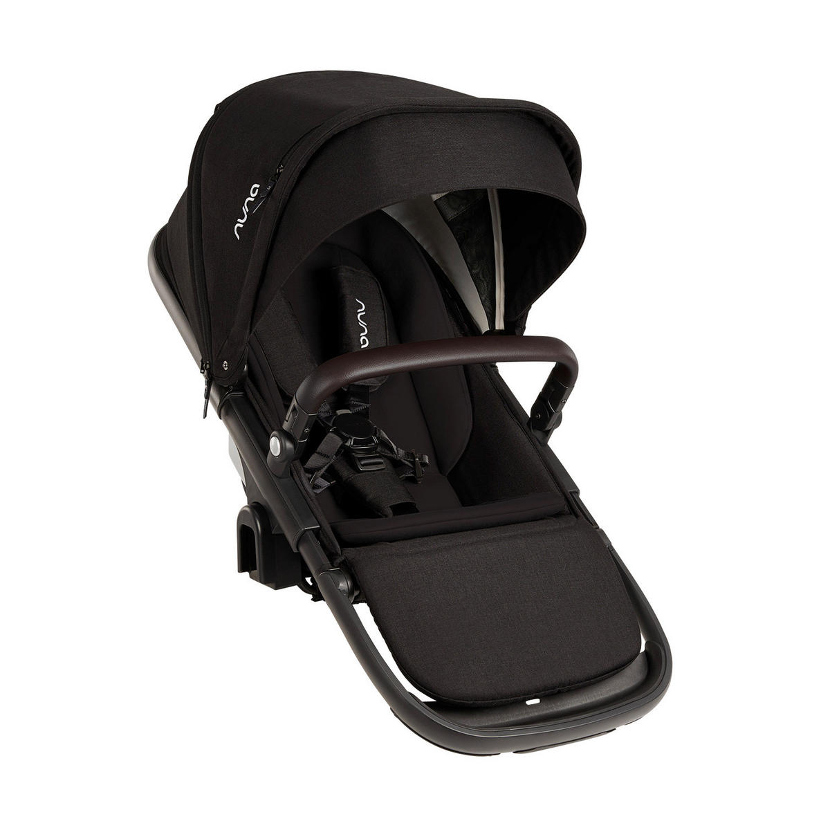 GESCHWISTERSITZ Demi Next  - Schwarz, Basics, Textil/Metall (24/42/91cm) - Nuna