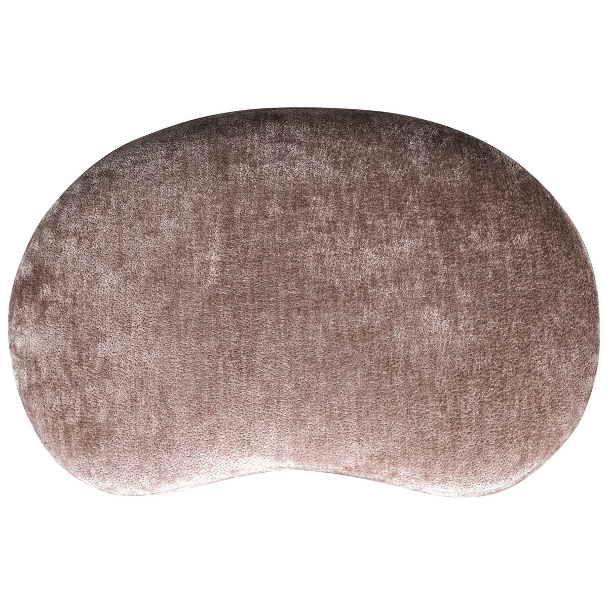 HOCKER Chenille Taupe  - Taupe, Design, Textil (73/43/51cm) - Livetastic