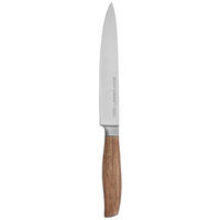SCHINKENMESSER 34 cm  - Braun, MODERN, Holz/Metall (34cm) - Echtwerk