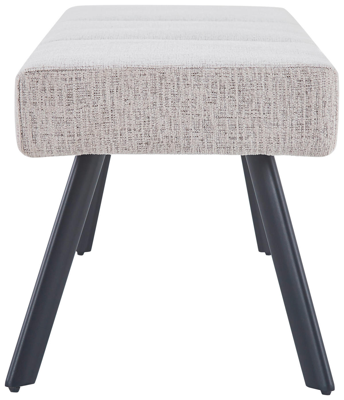 SITZBANK in Textil Beige  - Beige/Schwarz, KONVENTIONELL, Textil (140/49/47cm) - MID.YOU