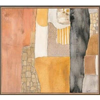 BILD Abstraktes  - Multicolor/Braun, Design, Holz/Kunststoff (140/100/4cm) - Kare-Design