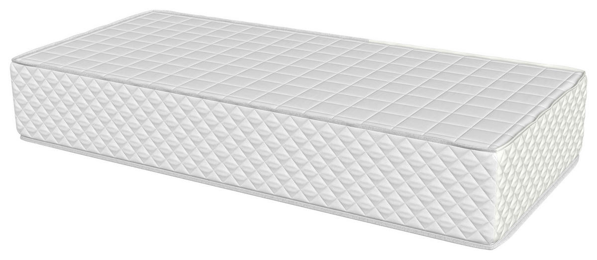 BOXSPRINGMATRATZE 80/200 cm, Höhe ca.: 35 cm,  - Weiß, Basics, Textil (80/200cm) - Chameo