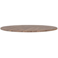 TISCHPLATTE Eiche Grau, Eichefarben  - Eichefarben/Grau, MODERN, Holz (120/120/2,4cm) - Livetastic