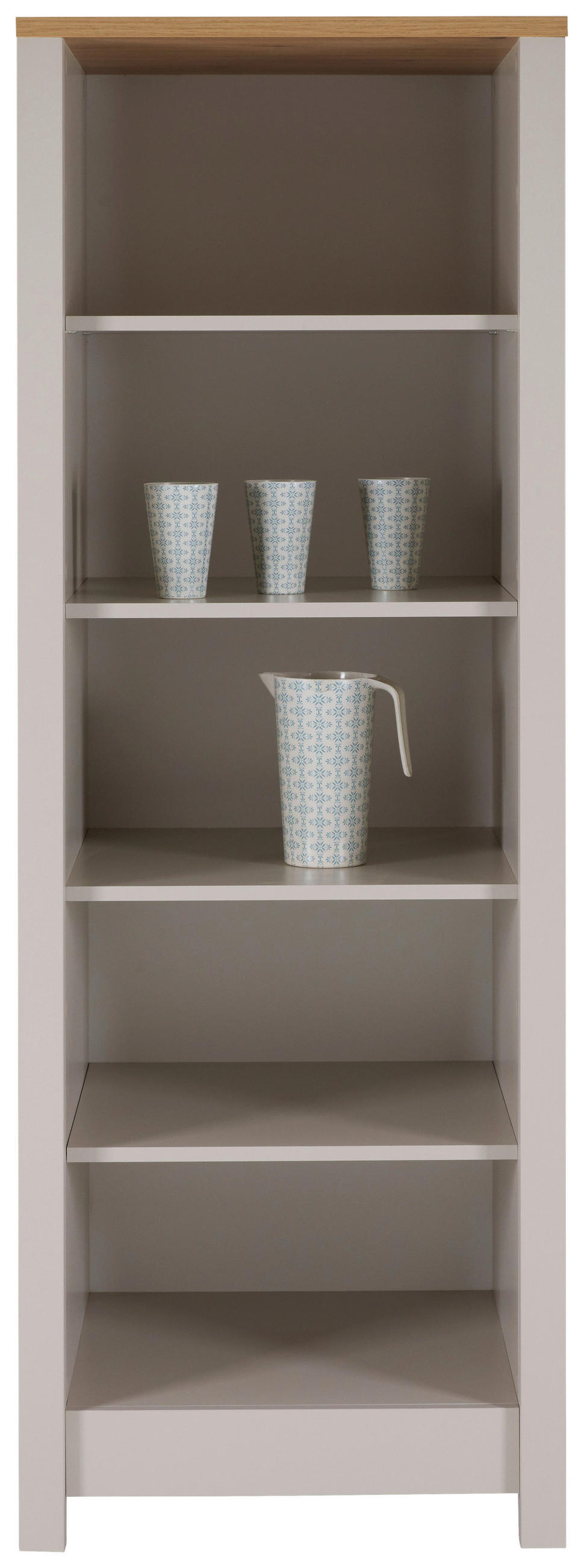 STANDREGAL Kaschmir, Eiche Artisan  - Kaschmir/Eiche Artisan, ROMANTIK / LANDHAUS, Holzwerkstoff (60/167/60cm) - home24